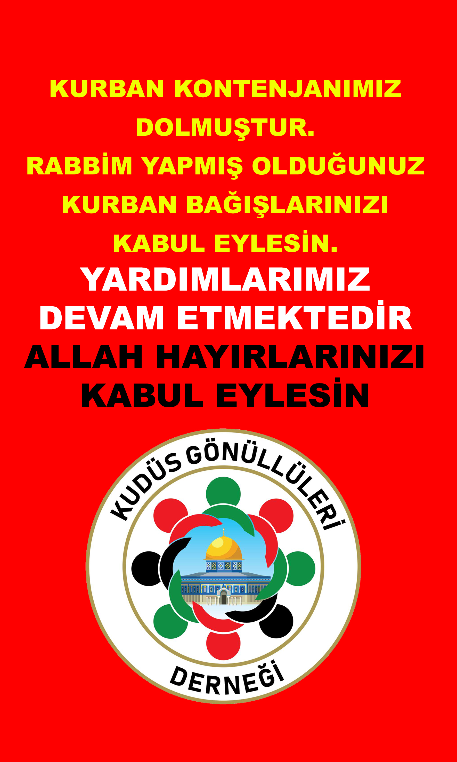 KURBAN DUYURU